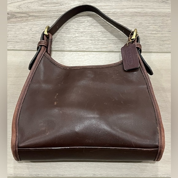 Coach Handbags - Old Coach 4106 Vintage Bag Hand Bag Brown Leather